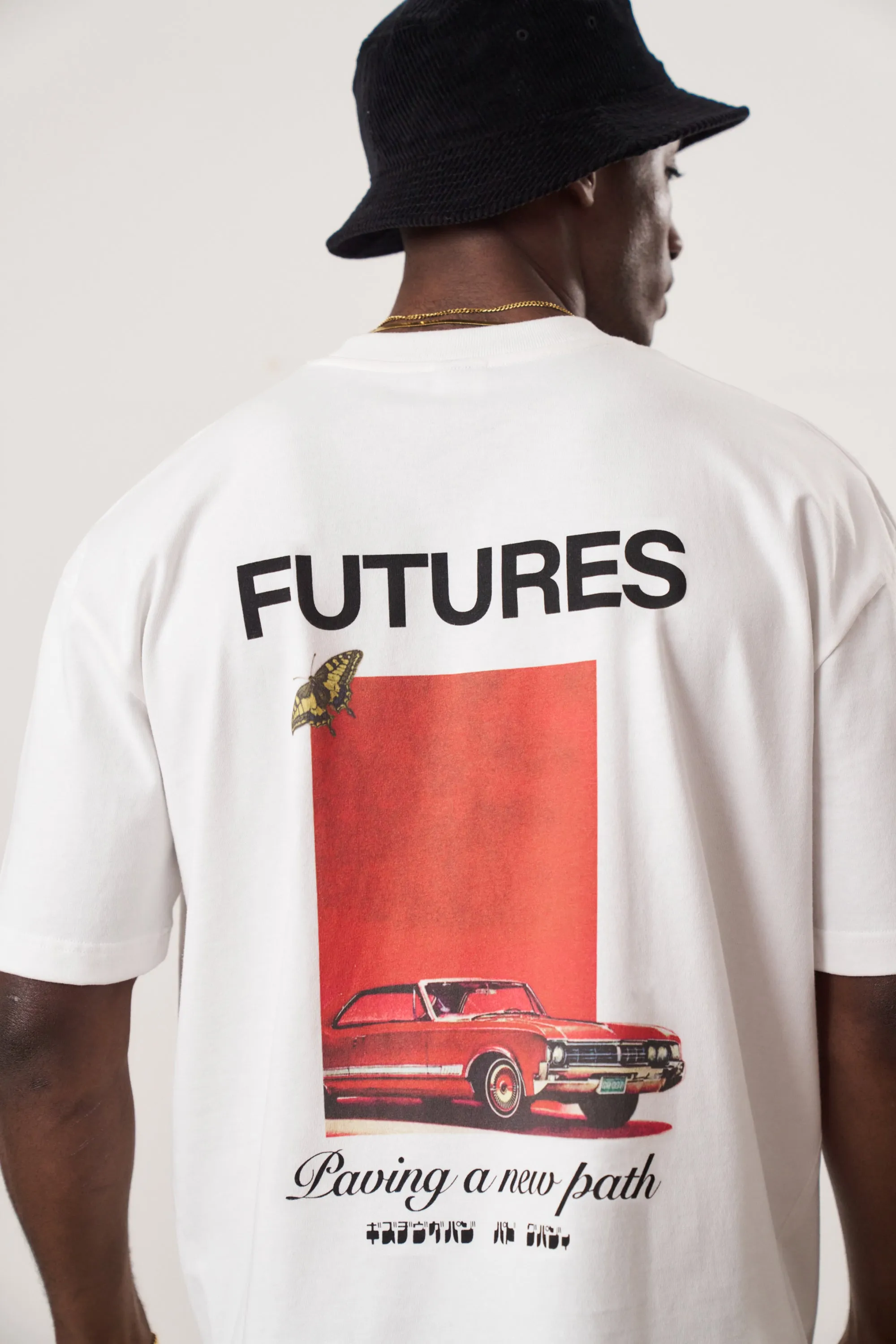 A Thousand Futures x GK 'A New Path' Tee - White