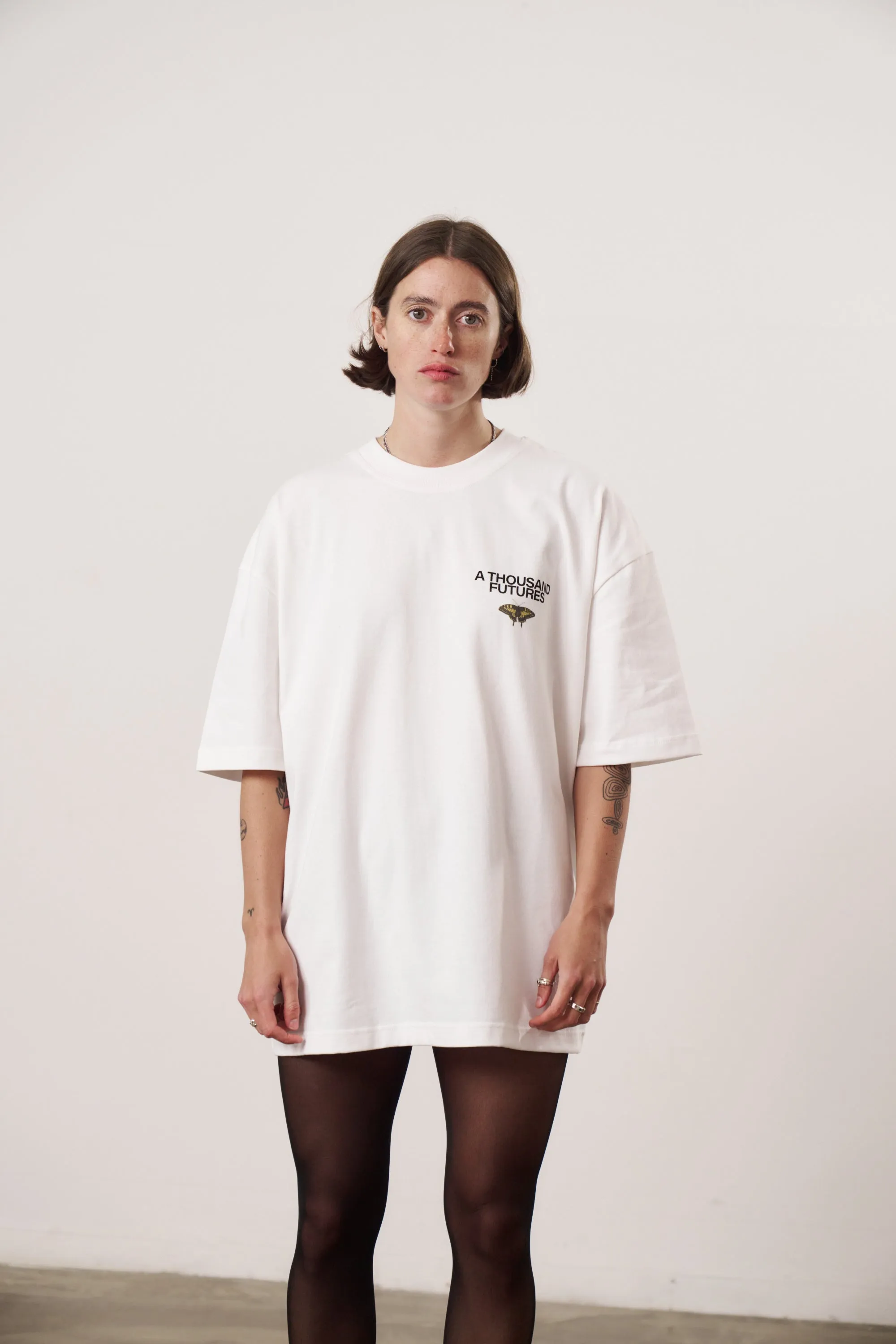 A Thousand Futures x GK 'A New Path' Tee - White