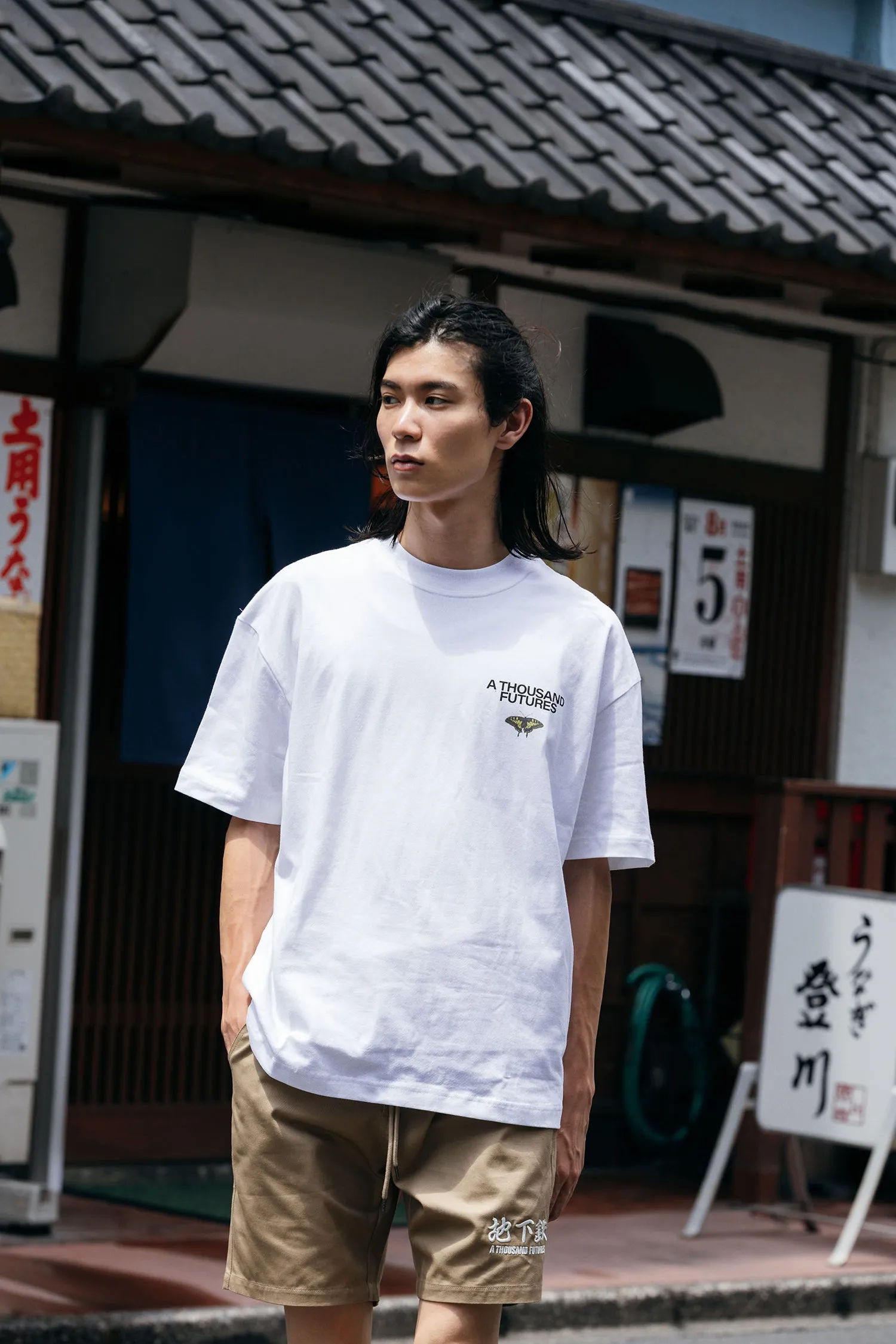 A Thousand Futures x GK 'A New Path' Tee - White