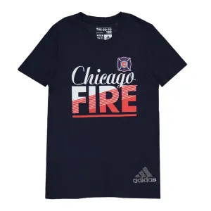 adidas - Kids' (Junior) Chicago Fire FC Short Sleeve T-Shirt (R7PRD26)