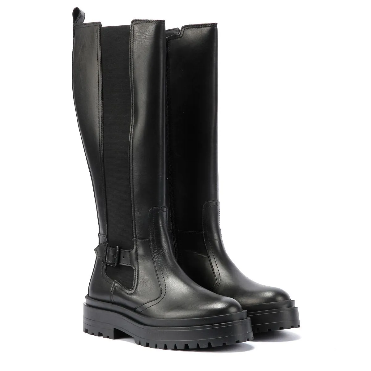 Barbour Alicia Leather Women's Black Boots