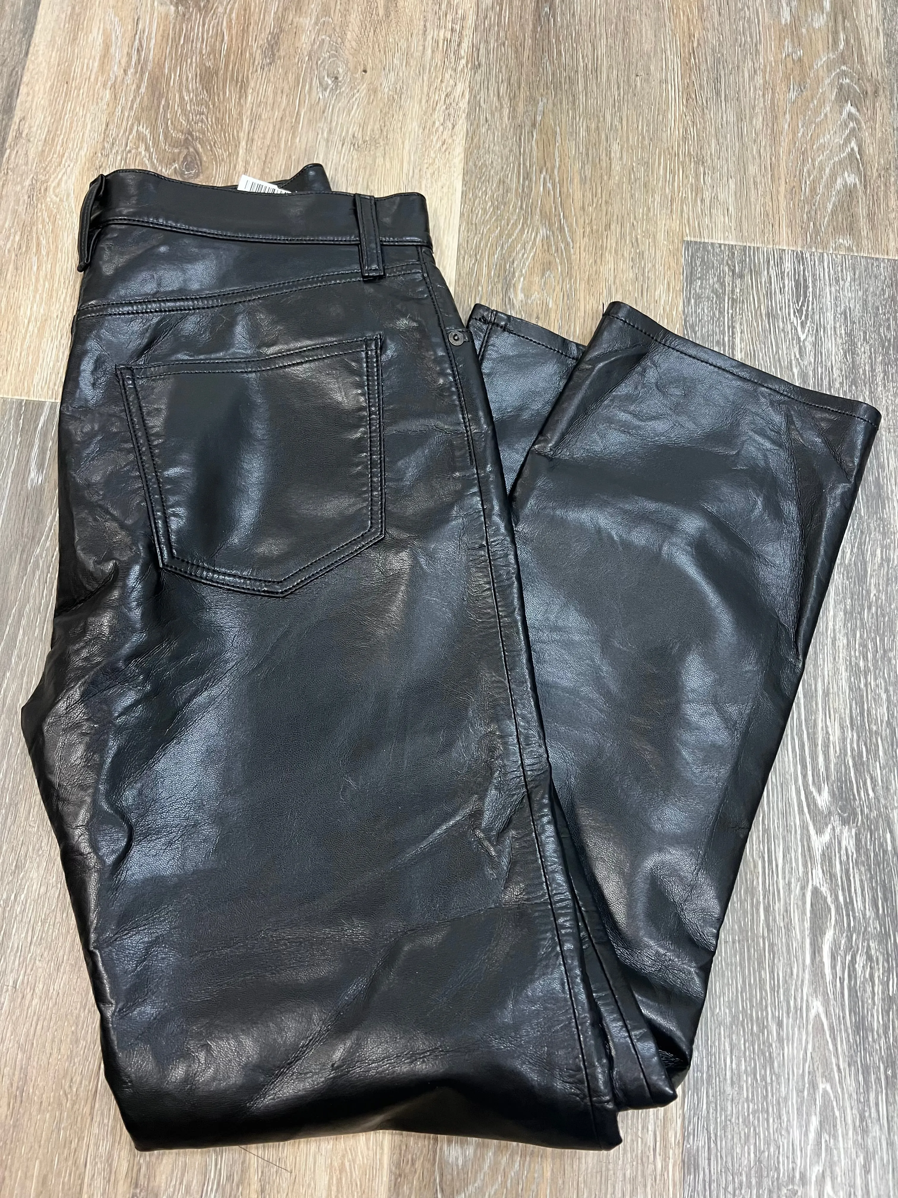 Black Pants Designer Agolde, Size 4/27