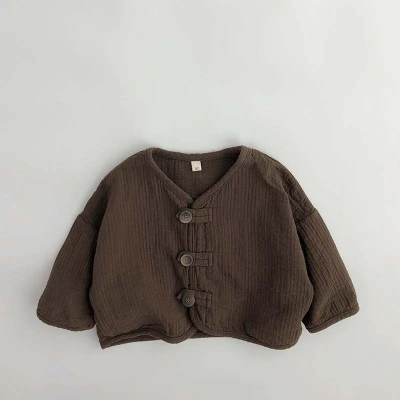 Children's Retro Hemp Jacket