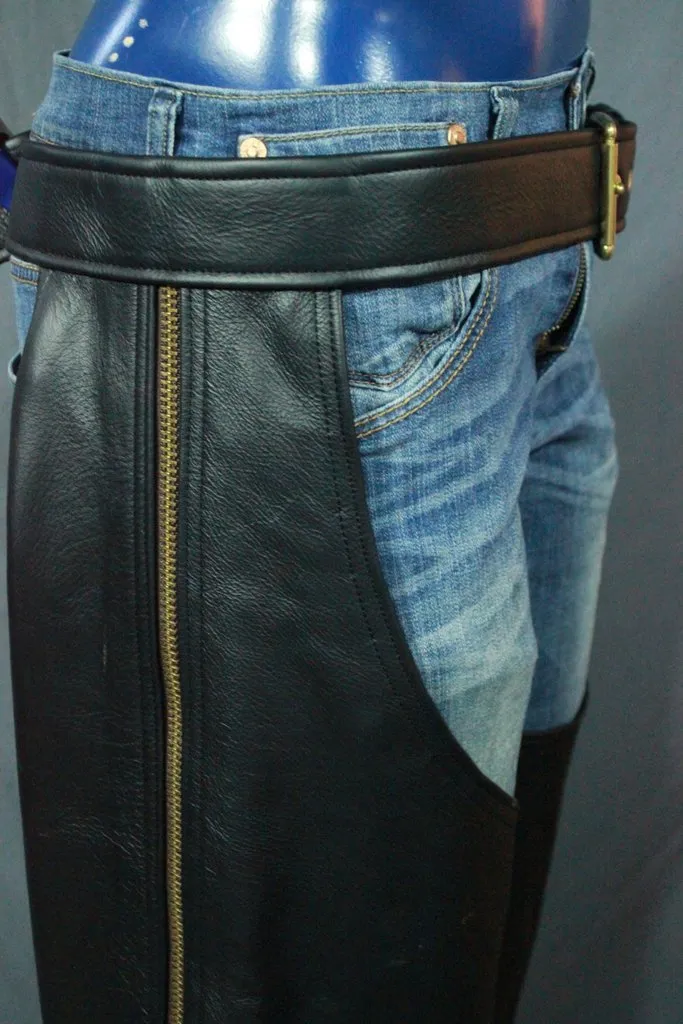 Colored Leather Chaps