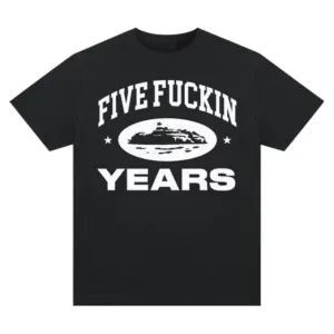 CRTZ FIVE YEARS TEE [BLACK]