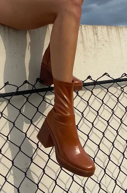 Dark Nights Boot | Cognac