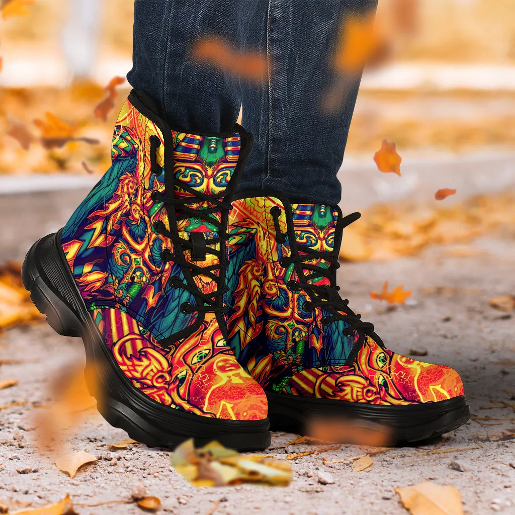 DMT KING CHUNKY BOOTS | SALVIA DROID