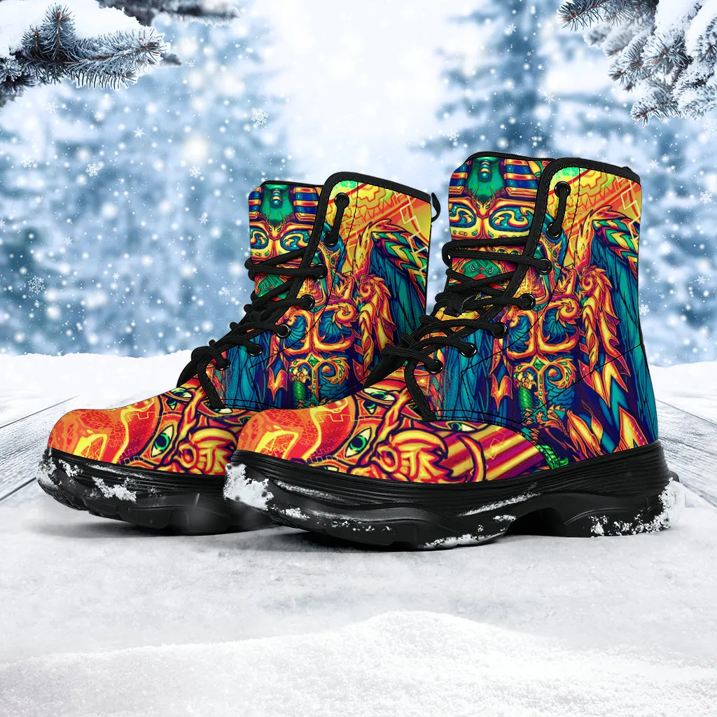 DMT KING CHUNKY BOOTS | SALVIA DROID