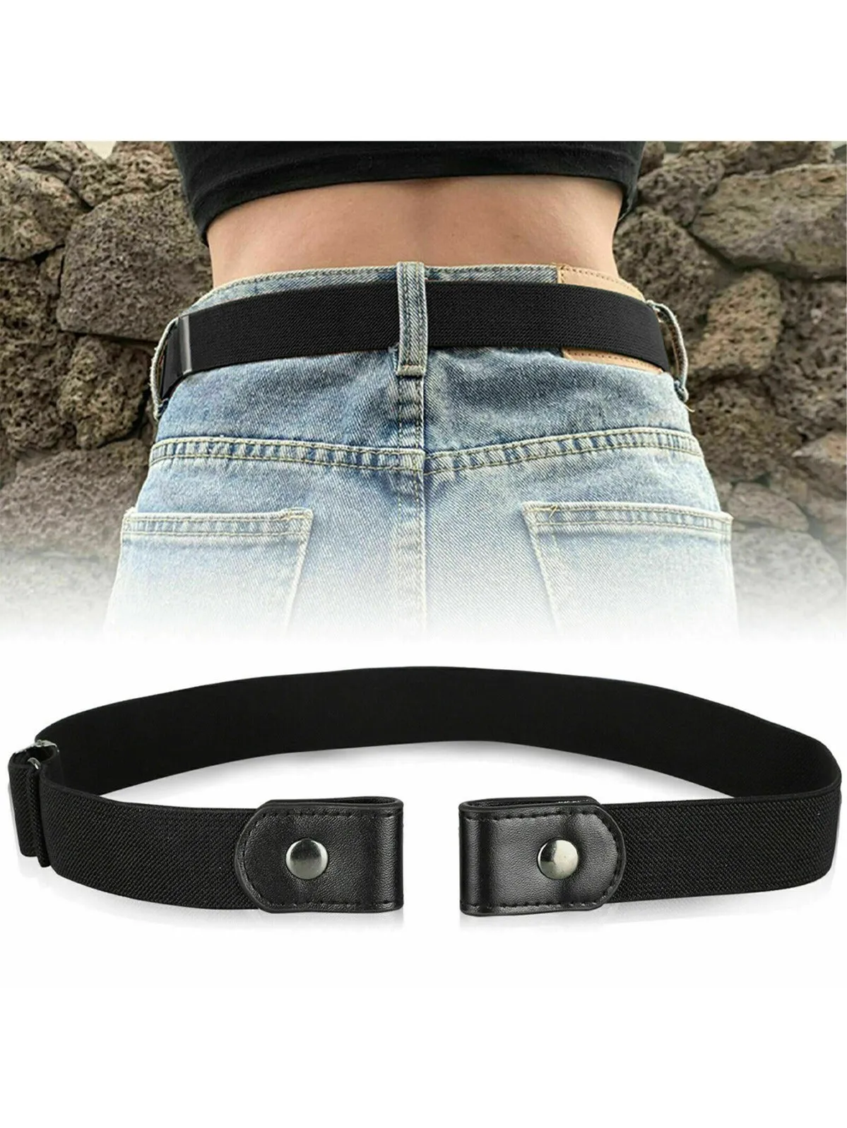 Enzo | Unisex Buckle Free Stretch Belts