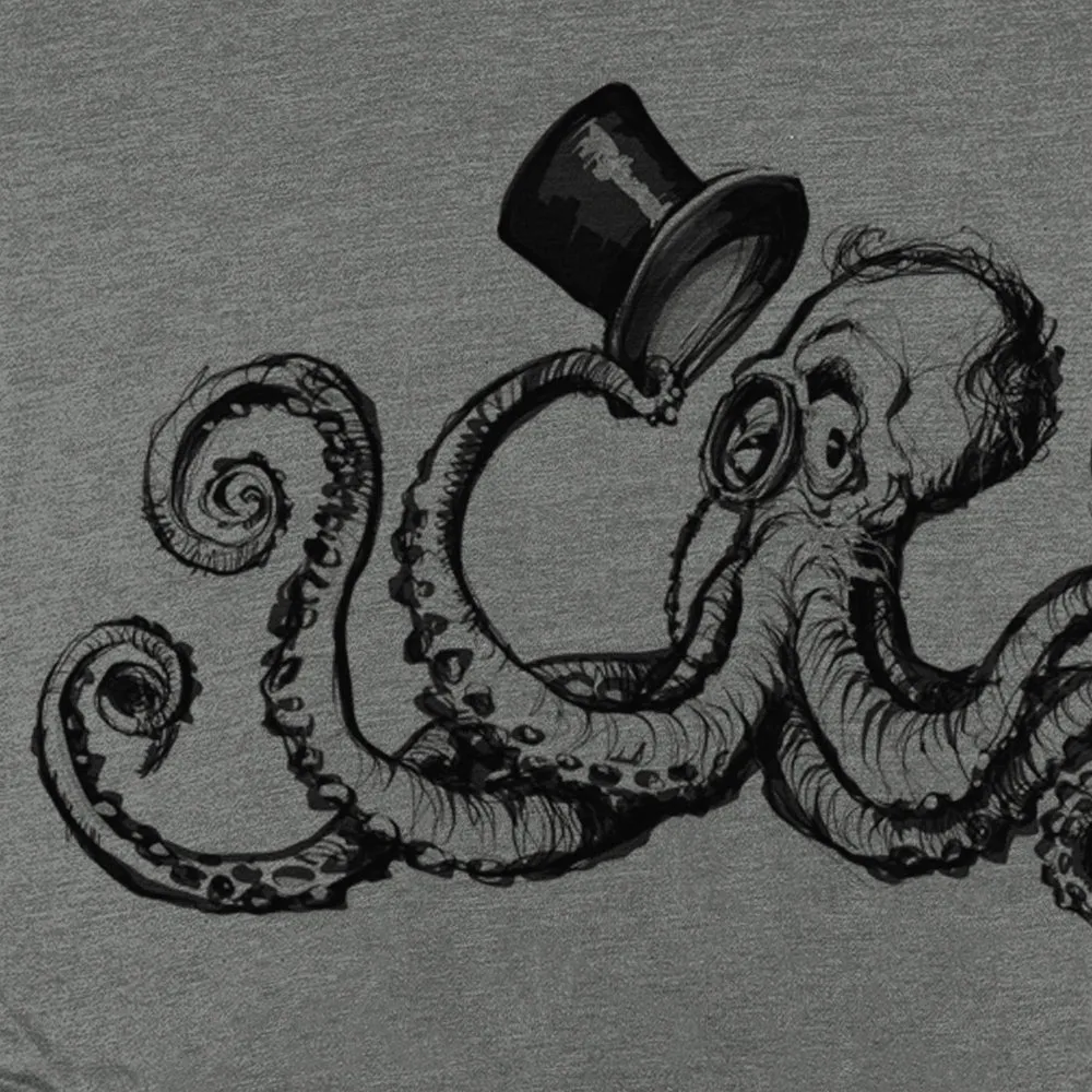 Fancy Octopus: Gentleman of the Deep T-shirt