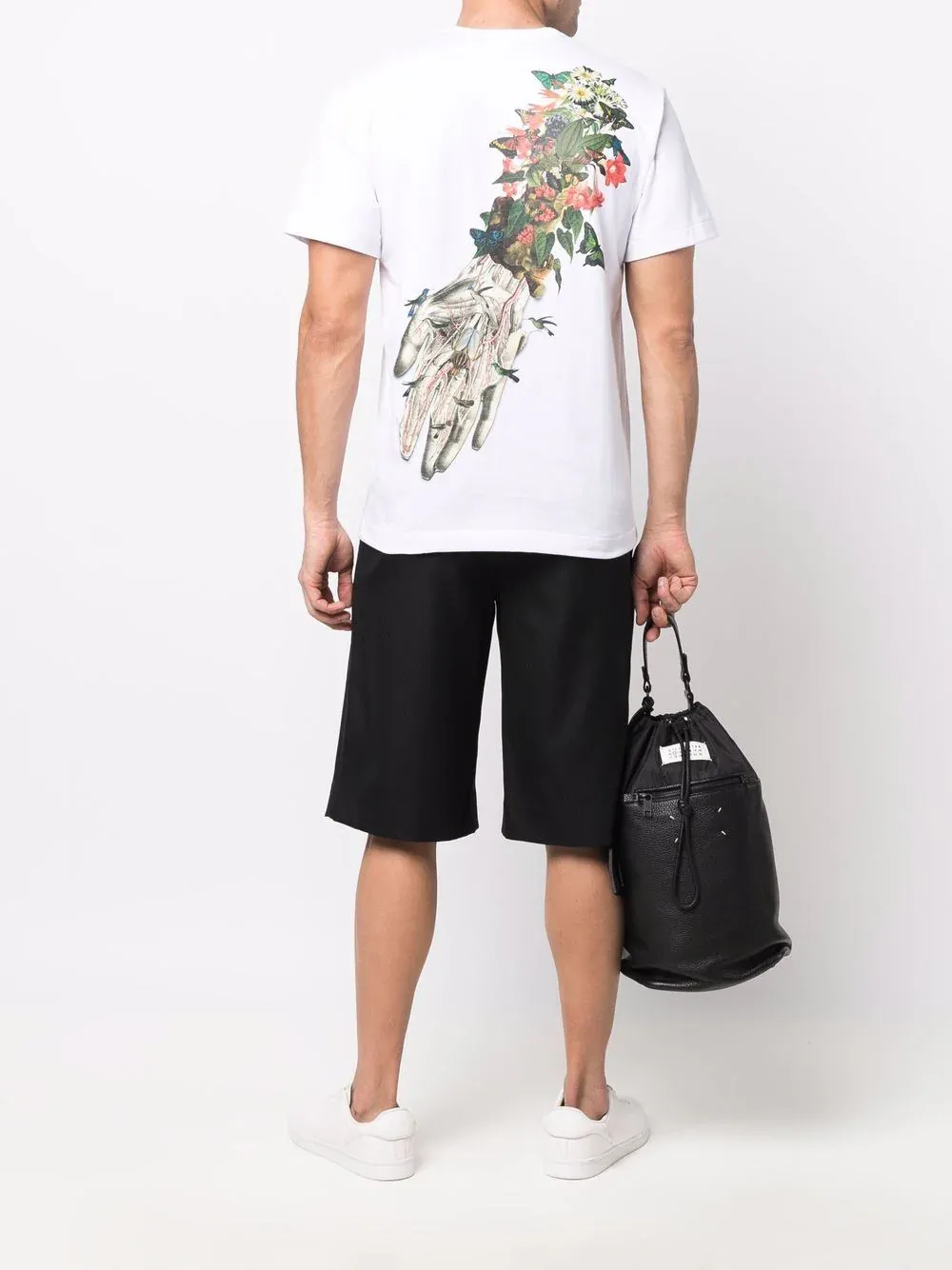 Floral Hand Graphic T-Shirt