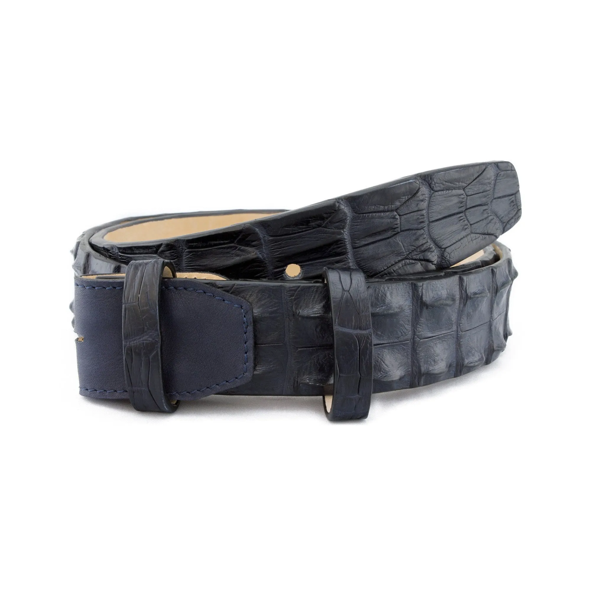 Genuine Porosus Crocodile Belt Strap