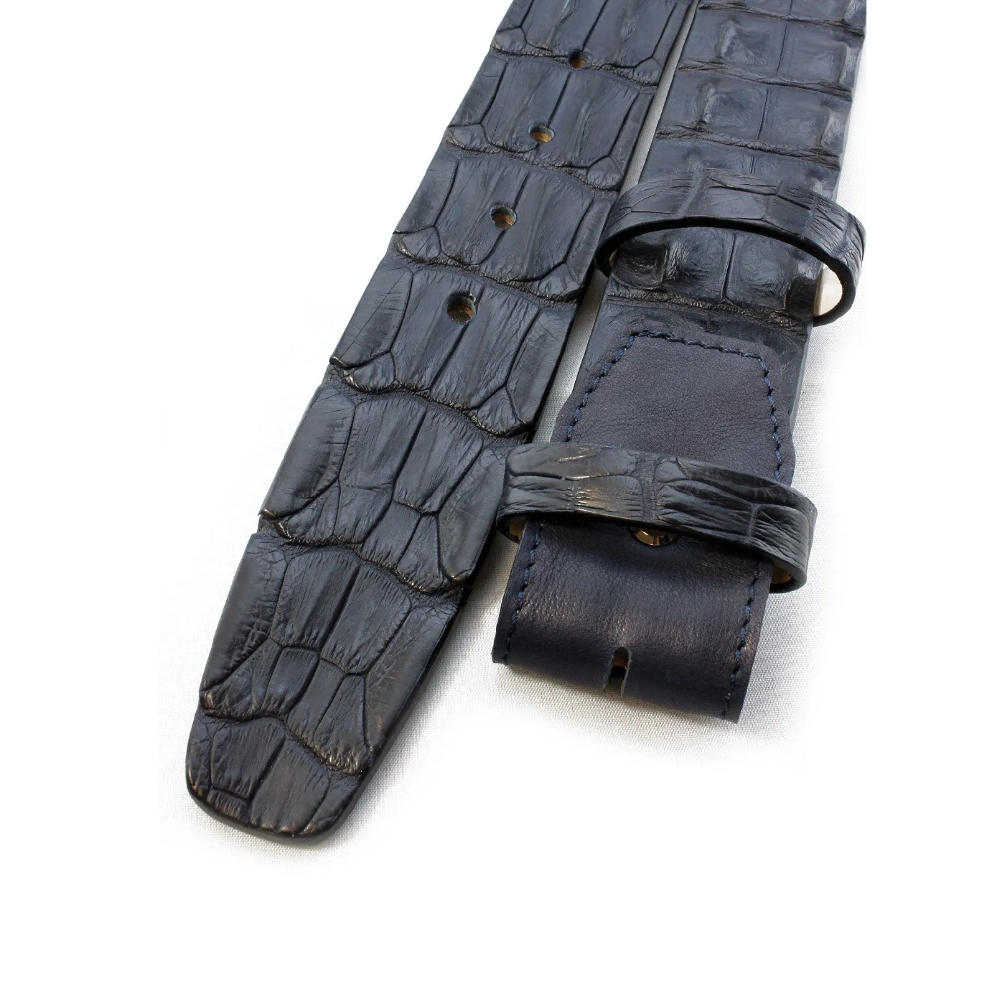 Genuine Porosus Crocodile Belt Strap