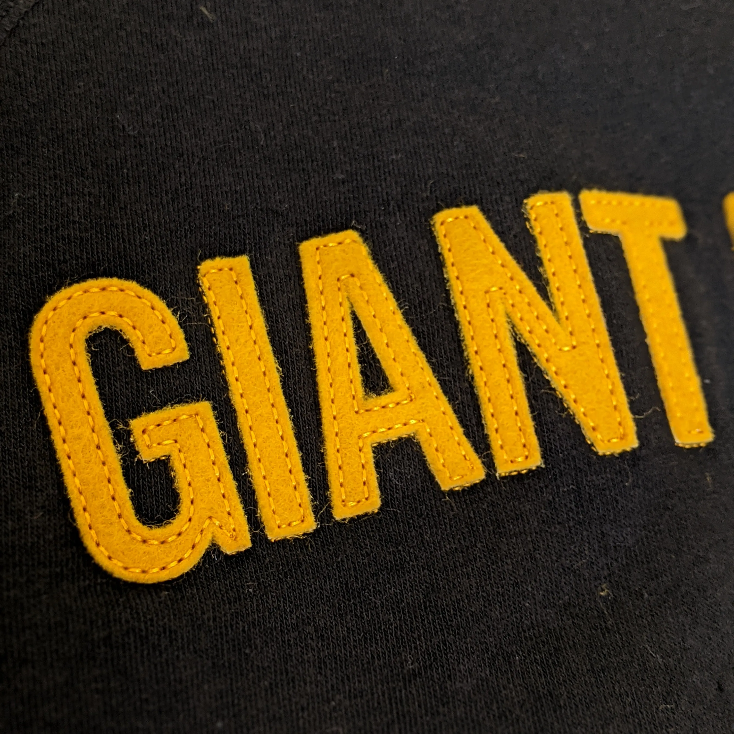 Giant Robot - Raglan Pull-Over Sweatshirt (Black and Yellow)