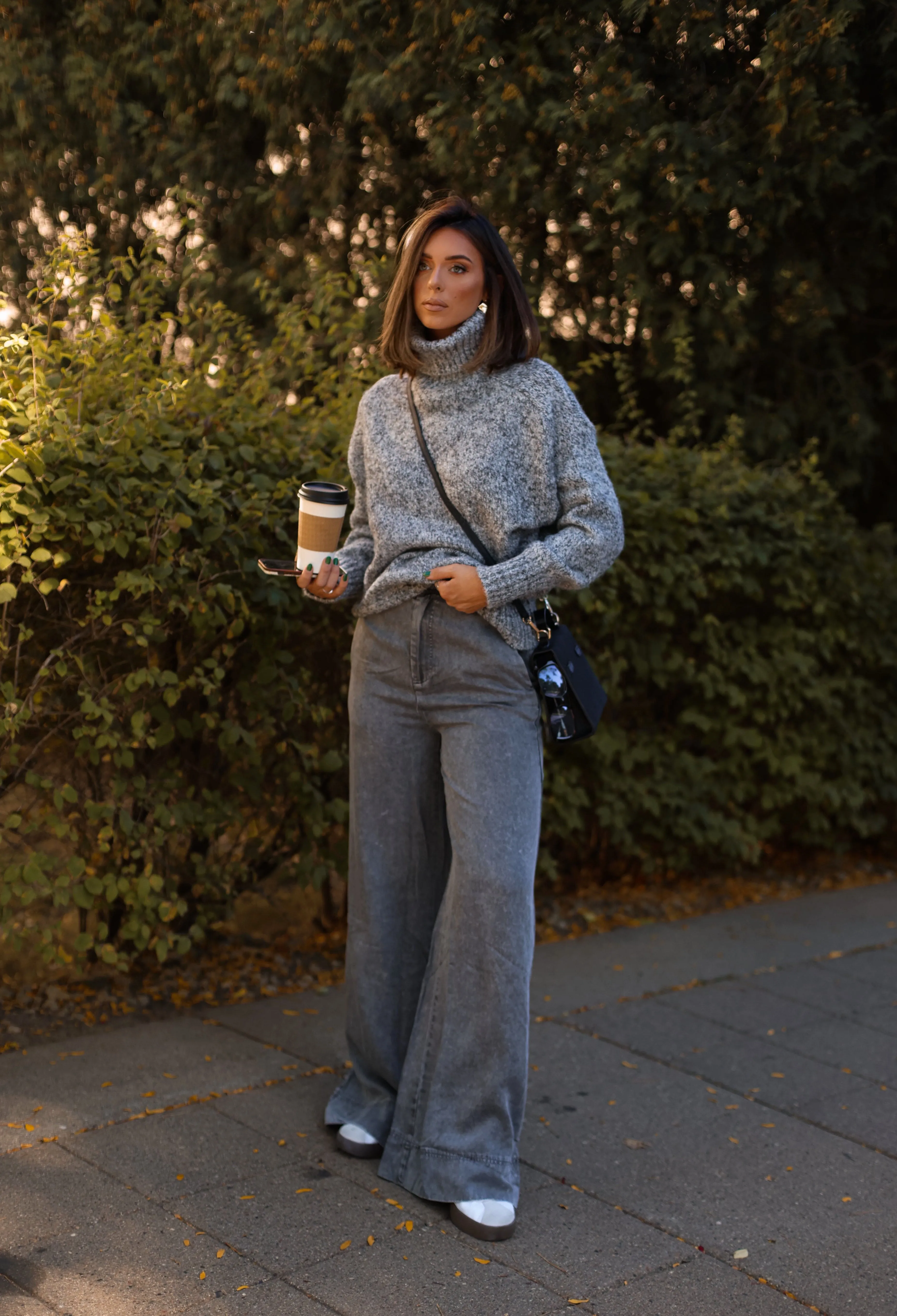 High Street Wide Leg Pants