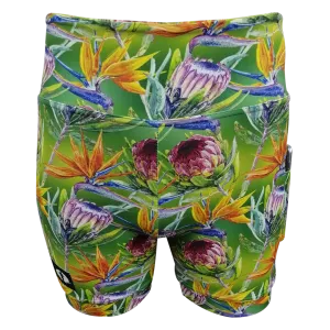 High Waist Funky Pants - Protea