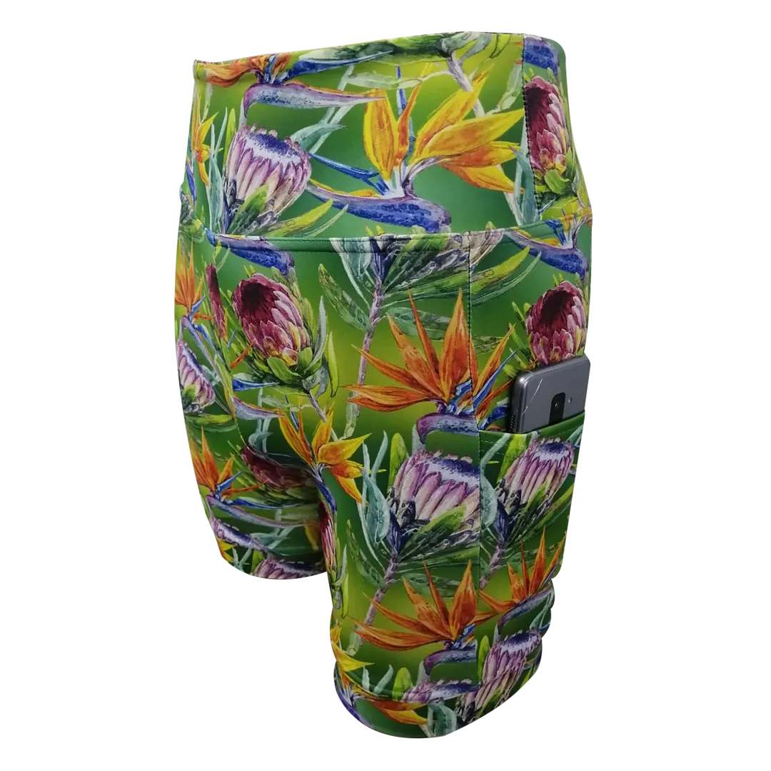 High Waist Funky Pants - Protea