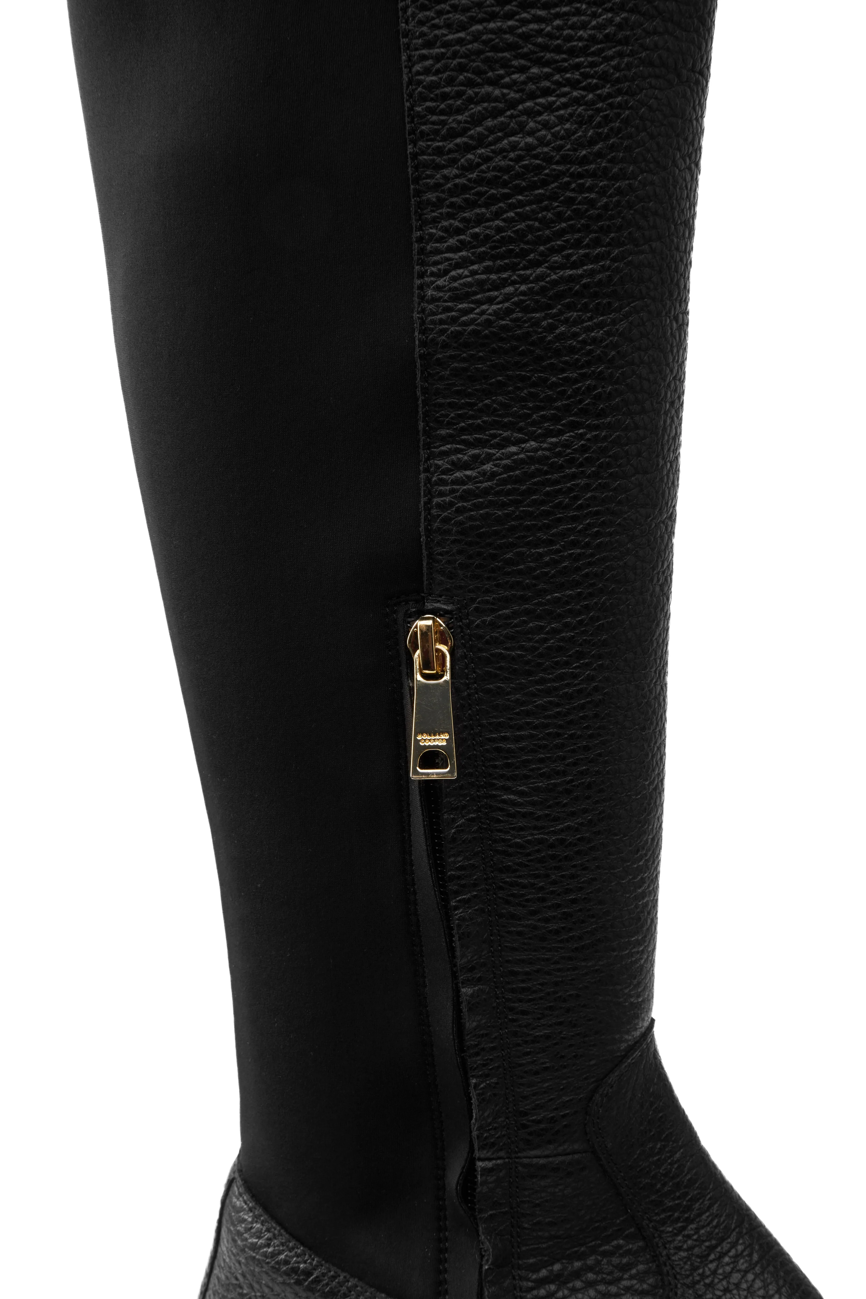 Holland Cooper Albany Chunky Boot in Black