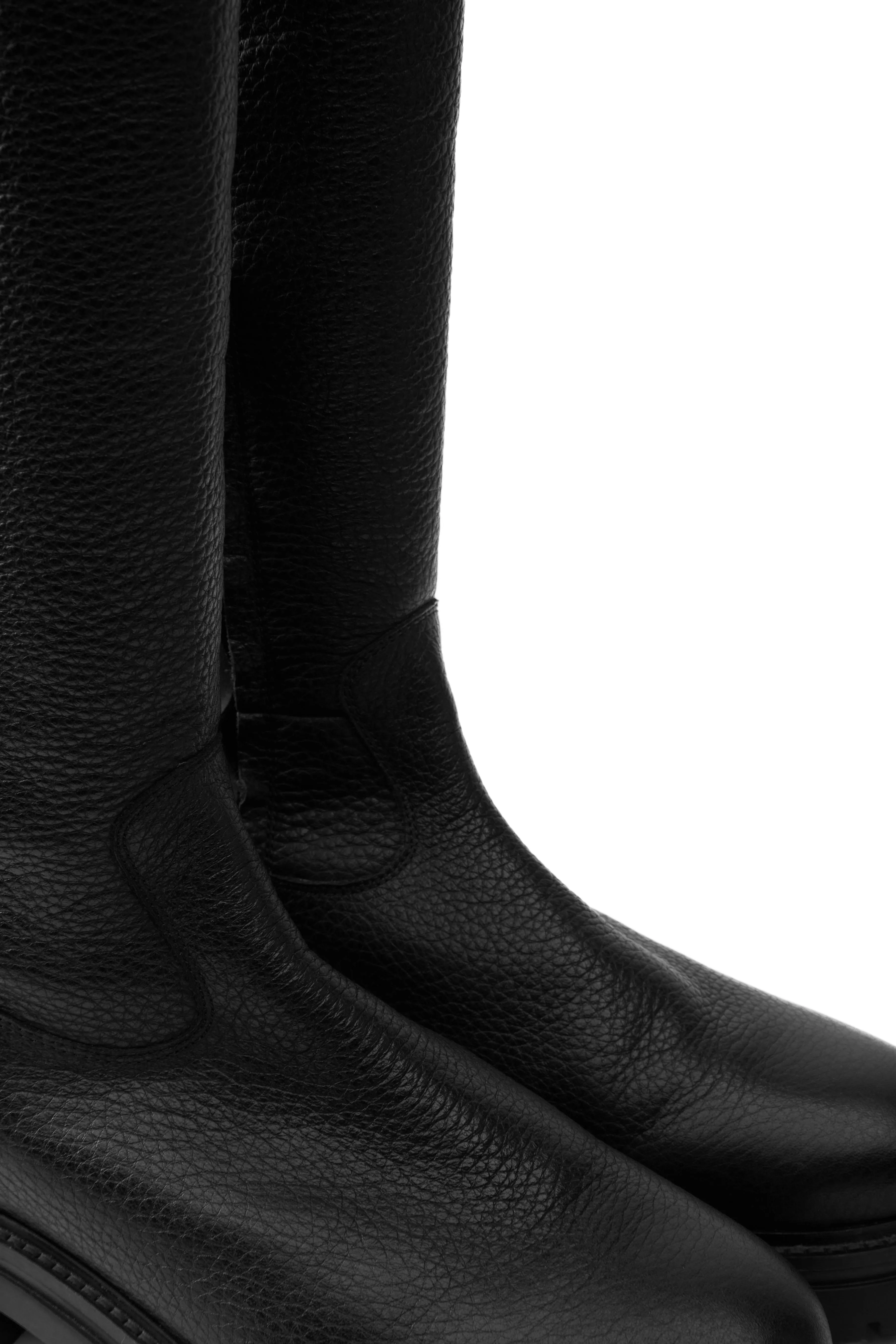 Holland Cooper Albany Chunky Boot in Black