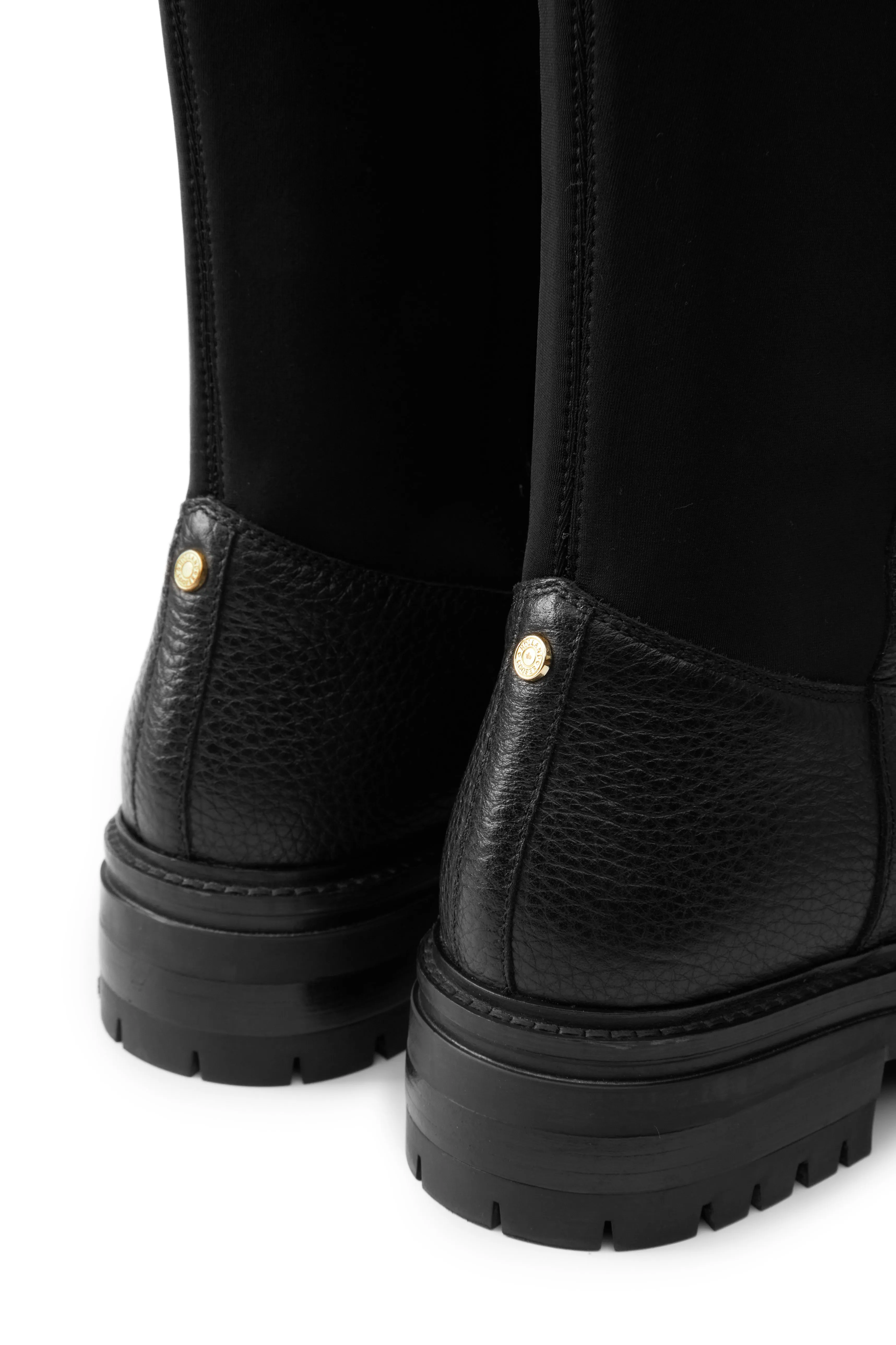 Holland Cooper Albany Chunky Boot in Black