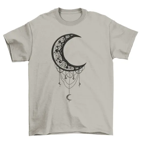 Illustrated moon t-shirt