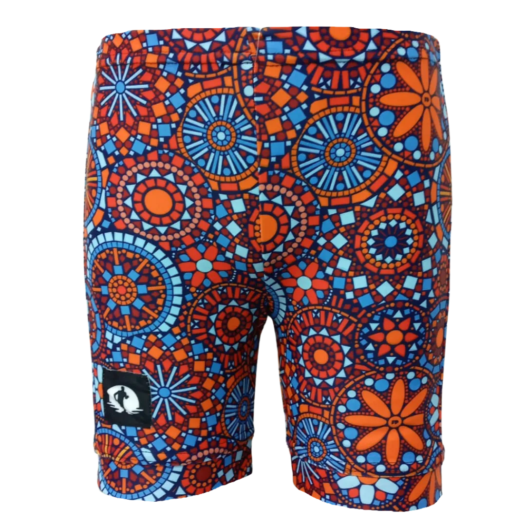 Kids Funky Pants - Colourful Mosaic