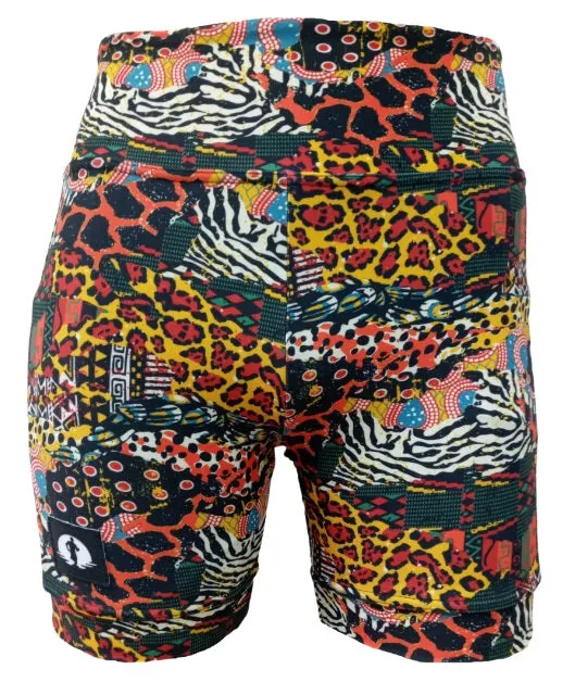 Kids High Waist Funky Pants - Wild