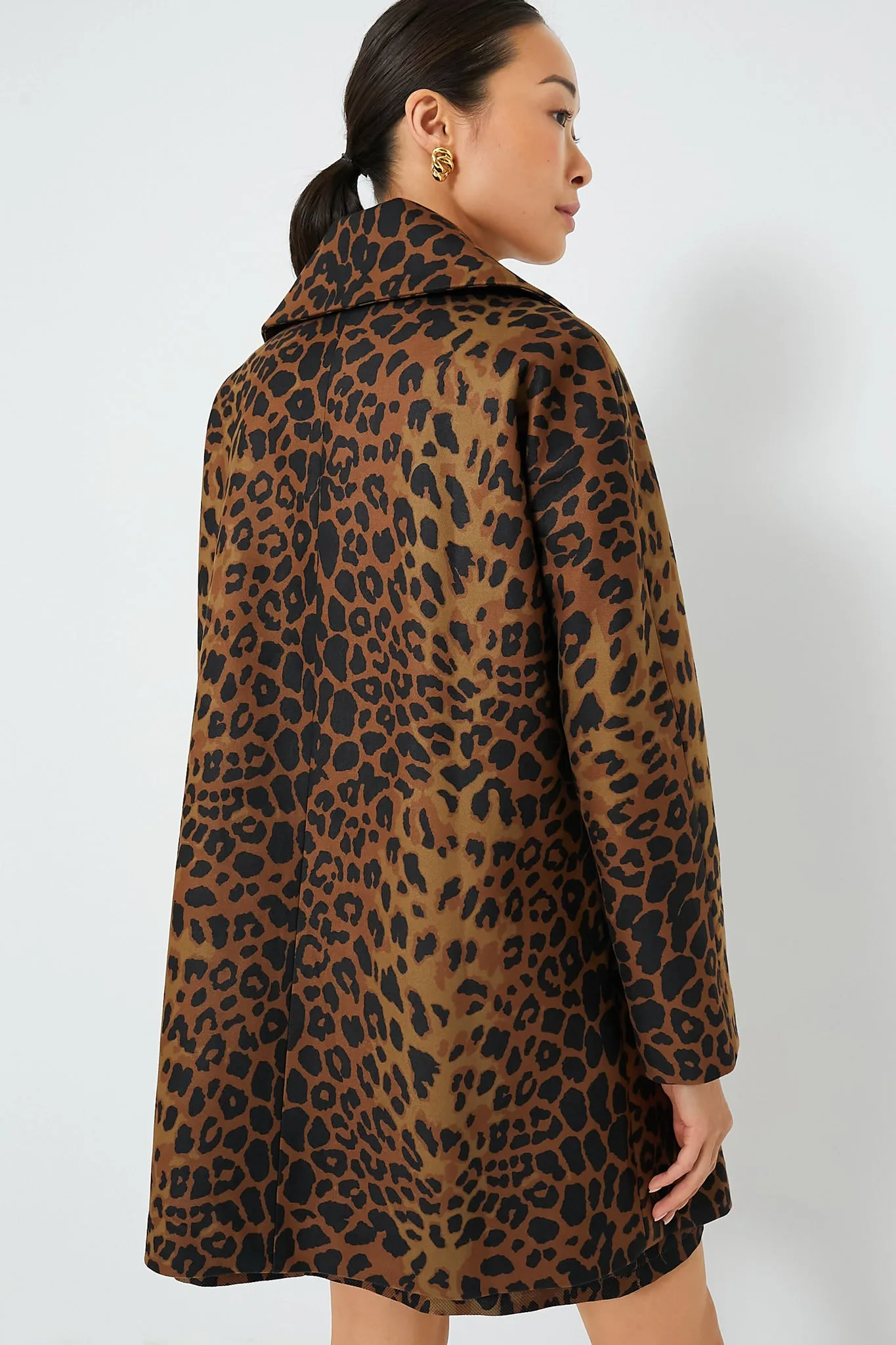 Leopard Harley Peacoat