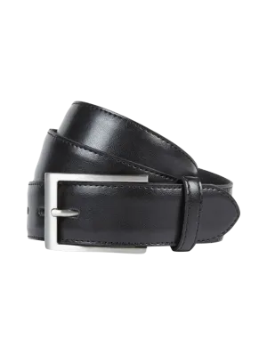 Lloyd Men's Belts Leather Buckle Belt, Black