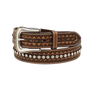 M&F Women's Ariat Zig Zag Belt