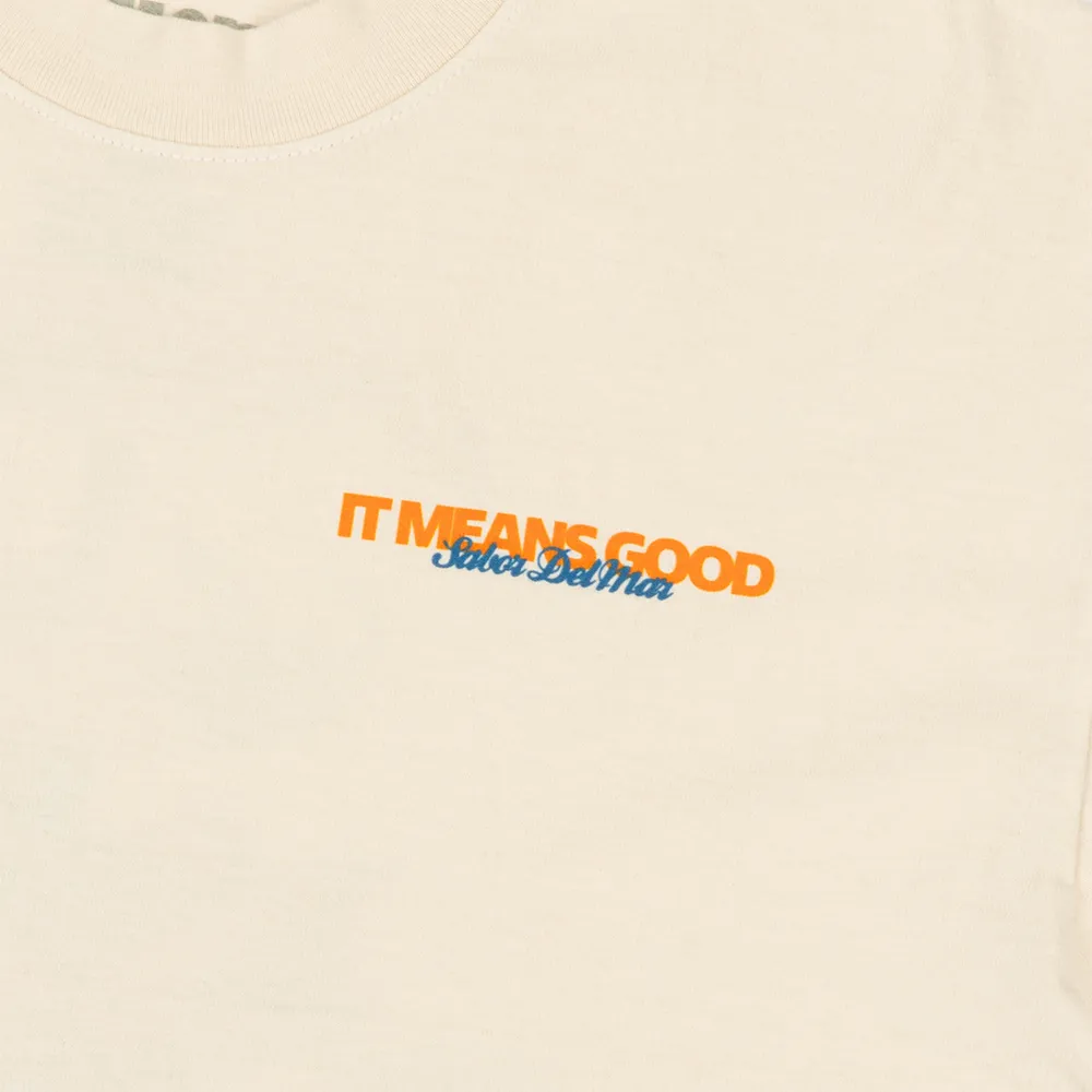 Mariscos S/S Tee 'Cream'