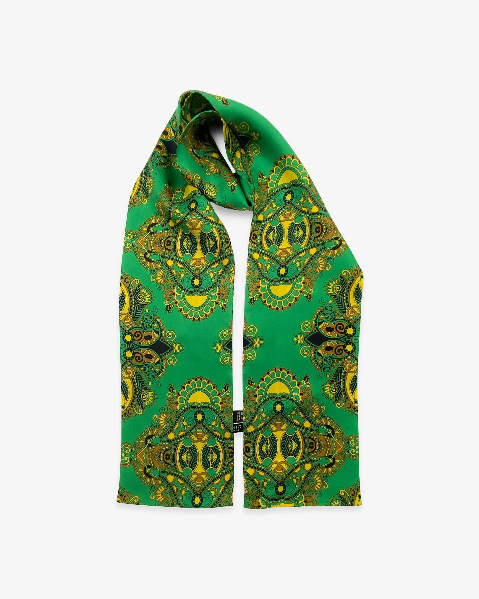 Men's Silk Paisley Scarf - The Forks