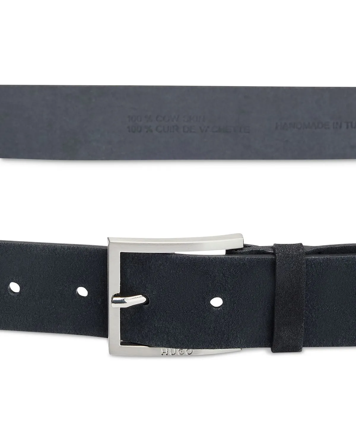 Men's suede belt Hugo Boss size