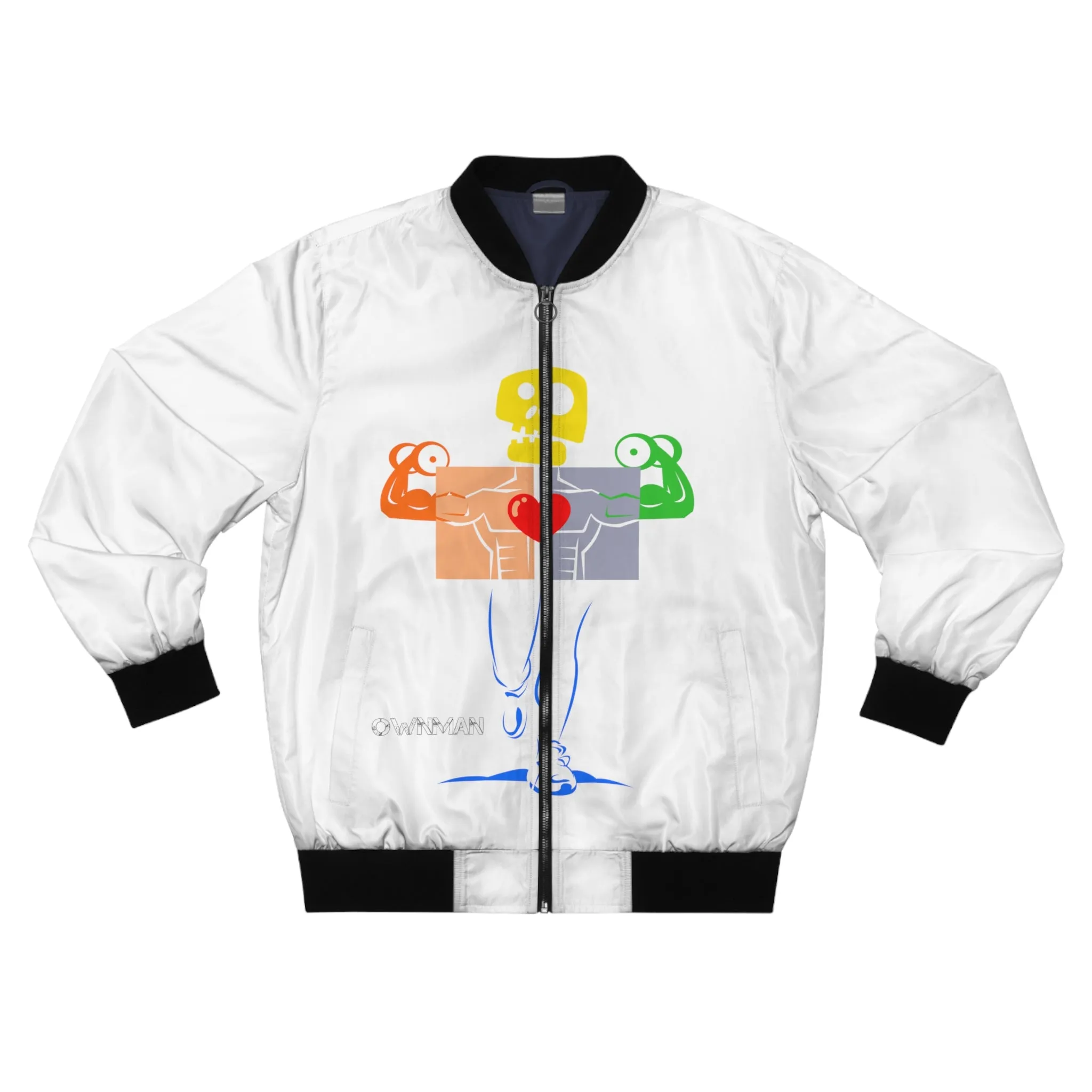 OWN MAN Men's Bomber Jacket (AOP)