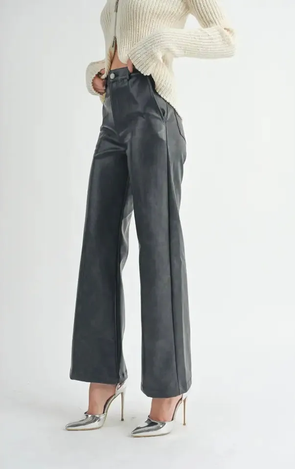 Sage The Label - Rebel Vegan Leather Pants