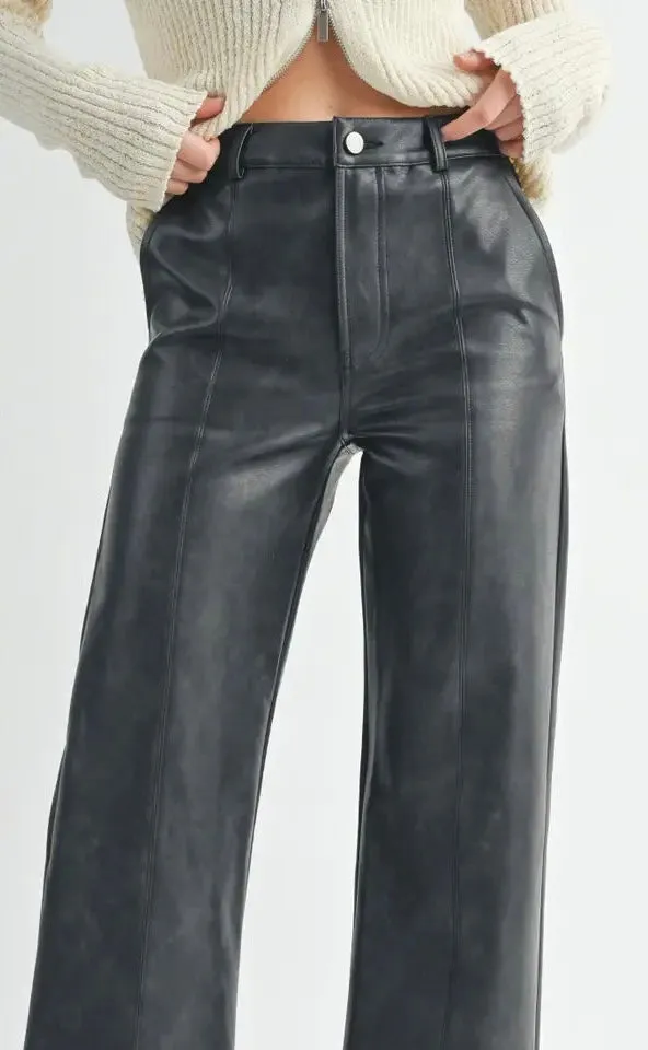 Sage The Label - Rebel Vegan Leather Pants