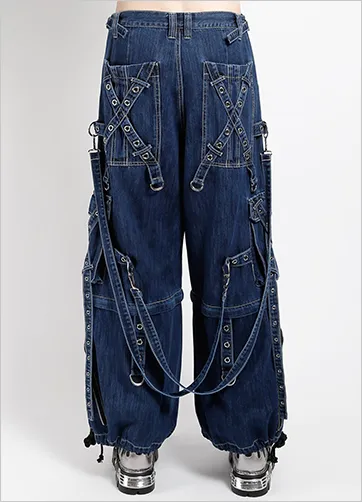 Tripp X - STRAP PANT DARK BLUE DENIM