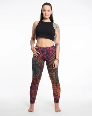 Womens Tie Dye Yoga Leggings