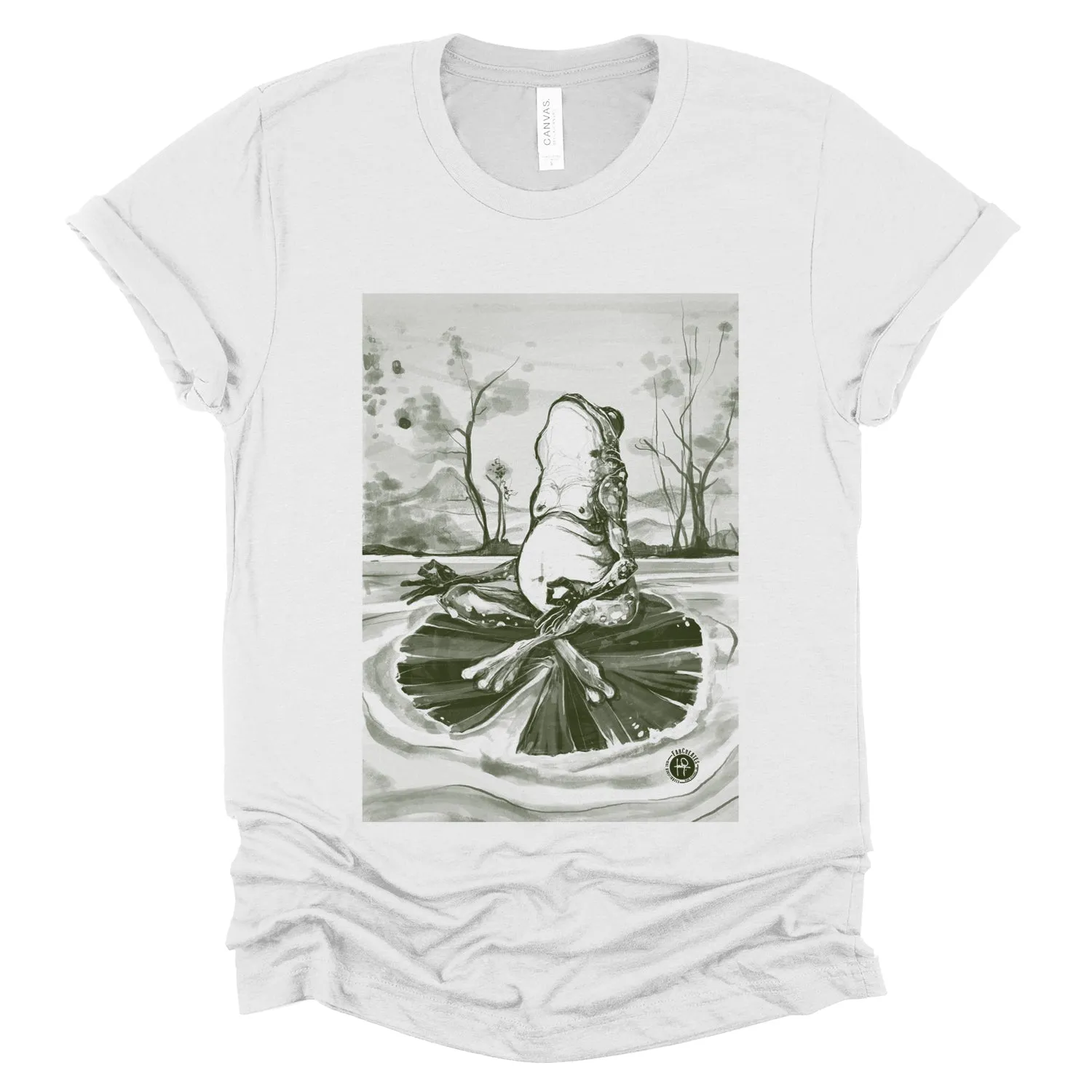 Zen Frog: Amphibian Reflections T-Shirt